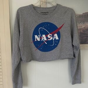 Size Medium Chemistry NASA Crop Top